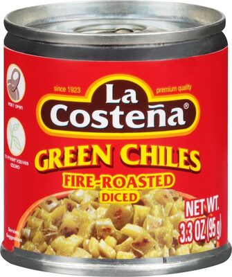 Fire-Roasted Diced Green Chiles, Fire-Roasted