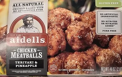 Teriyaki & Pineapple Chicken Meatballs, Teriyaki & Pineapple