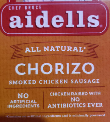 Aidells, Chorizo Smoked Chicken Sausage