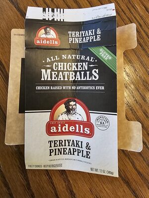 Teriyaki & Pineapple Chicken Meatballs, Teriyaki & Pineapple