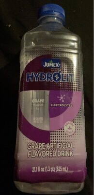 Grape Hydrolit Flavored Drink, Grape