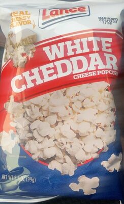 Lance White Cheddar Cheese Popcorn, 3.5 Oz