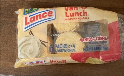 Van-O Lunch Cookies, Rich Vanilla Creme