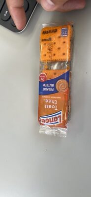 Peanut Butter Toastchee Sandwich Crackers, Peanut Butter
