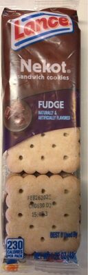 Fudge Nekot Sandwich Cookies,, Fudge