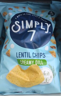 Creamy Dill Lentil Chips, Creamy Dill