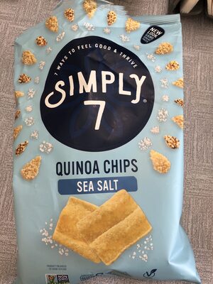 Sea Salt Quinoa Chips, Sea Salt
