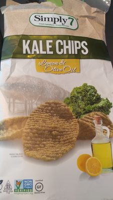 Lemon & Olive Oil Kale Chips, Lemon & Olive Oil