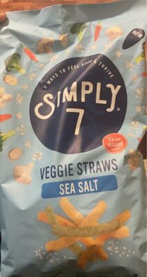 Sea Salt Veggie Straws, Sea Salt