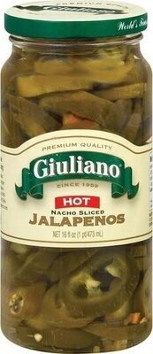 Nacho Sliced Jalapenos, Hot
