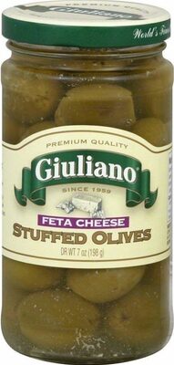 Giuliano, Stuffed Olives, Feta Cheese