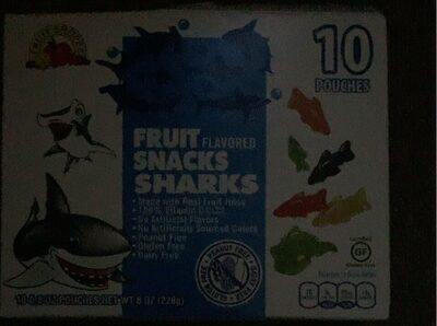 Fruit Flavored Snacks Sharks, Fruit
