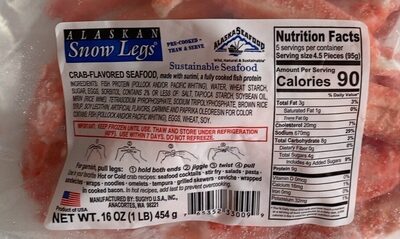 Crab-Flavored Seafood, Crab
