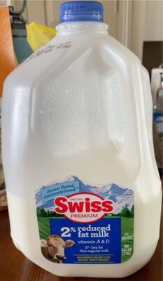 2% Reduced Fat Milk