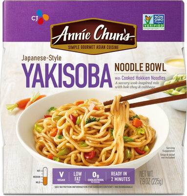 Japanese-Style Yakisoba Noodle Bowl