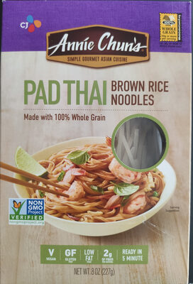 Pad Thai Brown Rice Noodles, Pad Thai