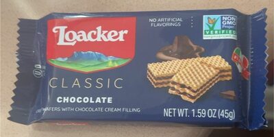 Chocolate Classic Crispy Wafers With Chocolate Cream Filling, Chocolate