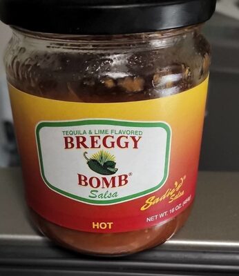 Hot Breggy Bomb Tequila & Lime Flavored Salsa, Hot Breggy Bomb