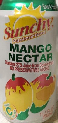 Mango Nectar Juice From Concentrate, Mango Nectar