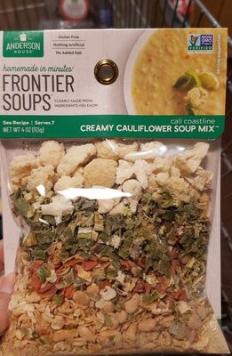 Creamy Cauliflower Soup Mix, Creamy Cauliflower