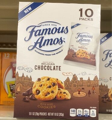 Belgian Chocolate Bite Size Cookies
