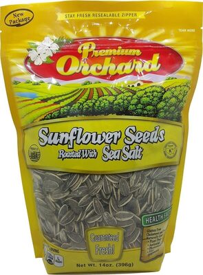 Roasted With Sea Salt Sunflower Seeds, Roasted