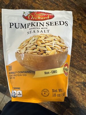 Roasted With Sea Salt Pumpkin Seeds, Roasted With Sea Salt