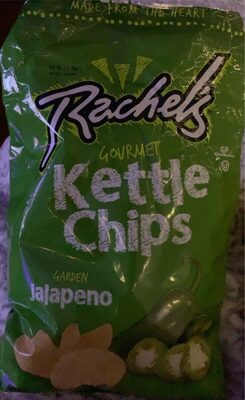 Garden Jalapeno Flavored Gourmet Kettle Cooked Potato Chips, Garden Jalapeno