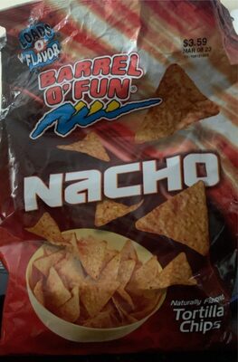 Nacho Tortilla Chips, Nacho