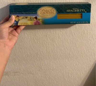 Enriched Macaroni Product, Spaghetti