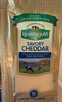 Savory Cheddar Rich & Smooth Irish Cheese, Savory Cheddar