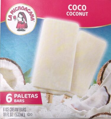 Coconut Ice Cream Bars, Coconut