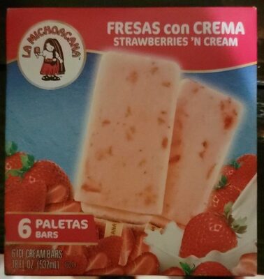 Strawberries 'N Cream Ice Cream Bars, Strawberries 'N Cream