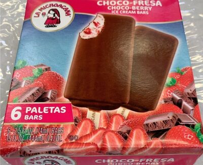Choco-Fresa Choco-Berry Ice Cream Bars, Choco-Fresa Choco-Berry