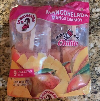 Mango Chamoy Frozen Fruit Bars, Mango Chamoy
