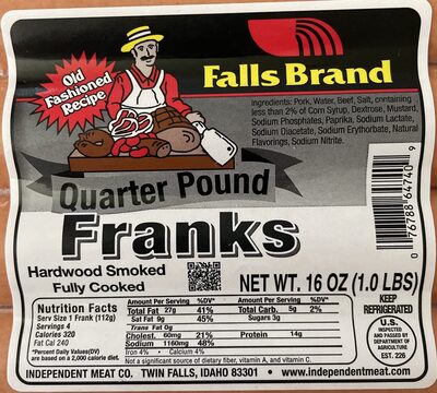 Quarter Pound Franks