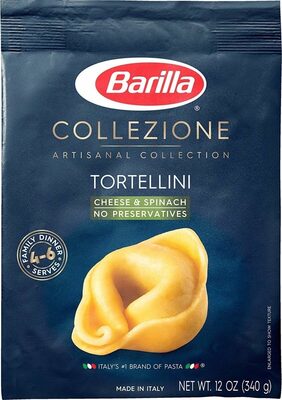 Classic Cheese & Spinach Tortellini Pasta