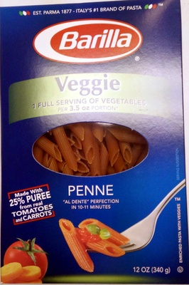 Enriched Pasta With Veggies