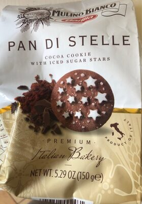 Mulino Bianco, Barilla, Pan Di Stelle Cacao Biscuit