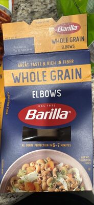 Whole Grain Elbows Whole Wheat Pasta