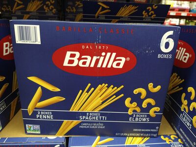 Enriched Macaroni Product, Penne, Spaghetti, Elbows