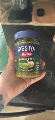 Rustic Basil With Italian Basil Pesto Sauce