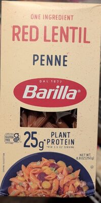 Red Lentil Penne Pasta