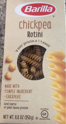 Chickpea Pasta, Rotini