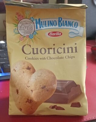 Barilla Mulino Bianco Cuoricini, 7.05 Oz, Chocolate Chips