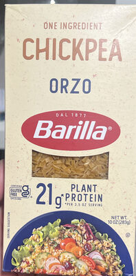 Chickpea Orzo Pasta