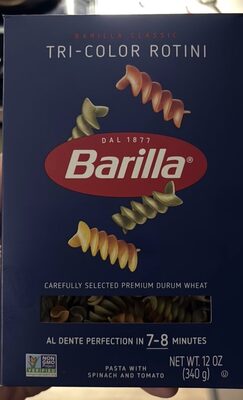 Classic Tri-Color Rotini N381 Pasta