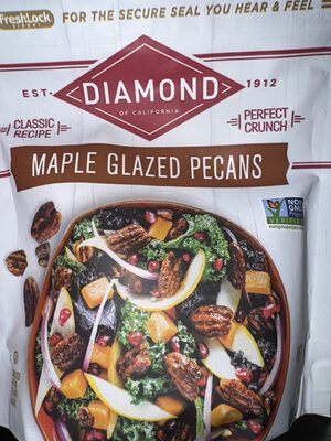 Maple Glazed Pecans Nut Toppings, Maple Glazed Pecans