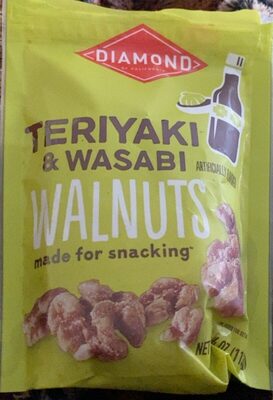 Teriyaki & Wasabi Flavored Walnuts, Teriyaki & Wasabi