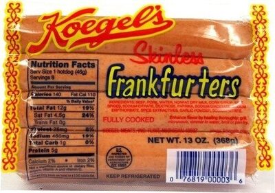 Skinless Frankfurters